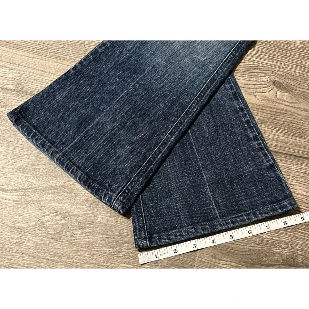 7 For All Mankind Vintage Women's "A" Pocket Boot Low Rise Jeans SZ 26 (28x29) - Picture 9 of 11
